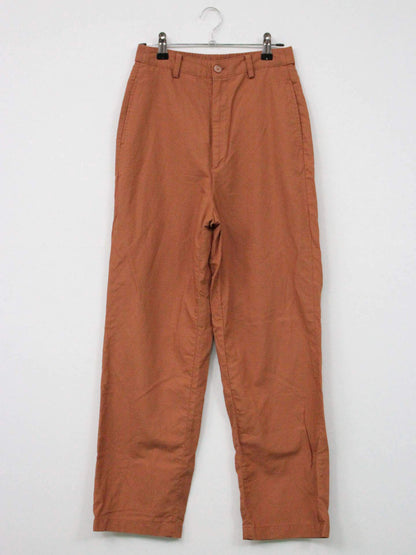 UNIQLO/ユニクロ/スラックス/パンツ/ブラウン/S  ウエスト60-66cm  ヒップ85-91cm