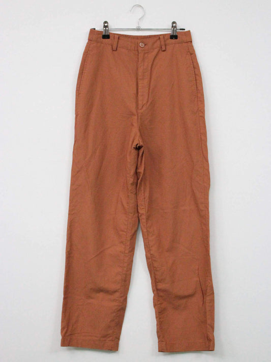 UNIQLO/ユニクロ/スラックス/パンツ/ブラウン/S  ウエスト60-66cm  ヒップ85-91cm