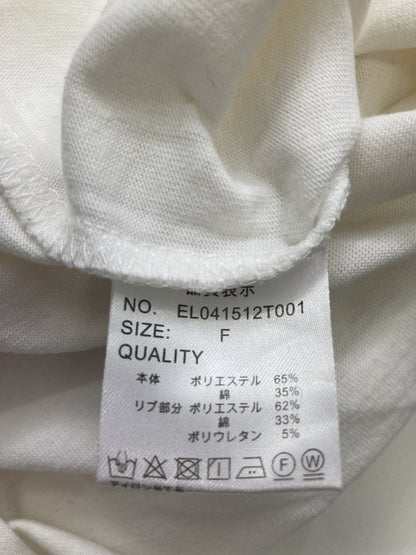 ems excite/エムズエキサイト/Tシャツ/カットソー/トップス/ホワイト/F
