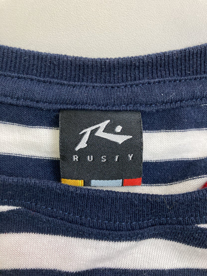 Rusty/Tシャツ/カットソー/トップス/ブラック/M