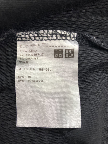 UNIQLO/ユニクロ/Tシャツ/カットソー/トップス/ブラック/M