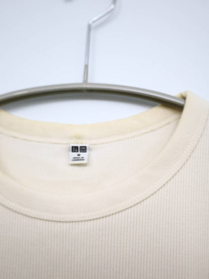 UNIQLO/ユニクロ/Tシャツ/カットソー/トップス/ホワイト/M