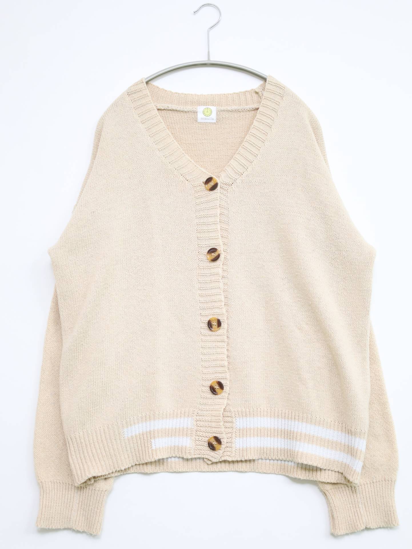 remulia/カーディガン/ボレロ/トップス/ベージュ