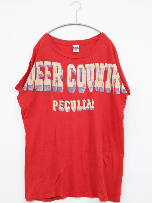 RNA/Tシャツ/カットソー/トップス/レッド/M