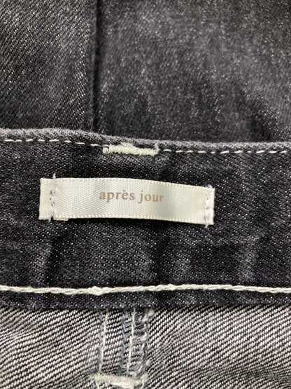 apres jour/アプレジュール/デニムパンツ/パンツ/ブラック/S