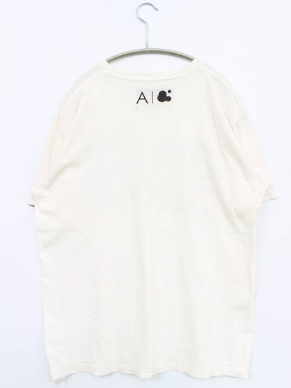 ambiguous/Tシャツ/カットソー/トップス/ホワイト/LARGE