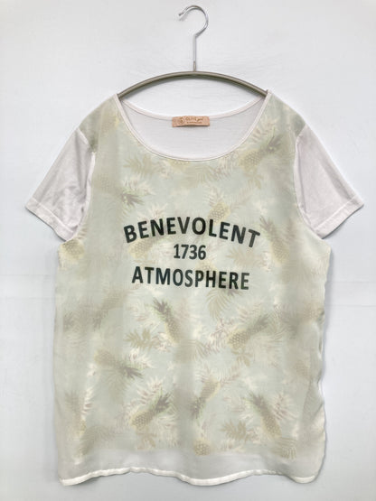 OLIVE/Tシャツ/カットソー/トップス/ホワイト/L