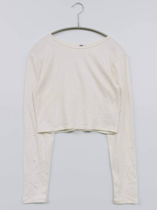 WEGO/ウィゴー/Tシャツ/カットソー/トップス/ホワイト/F