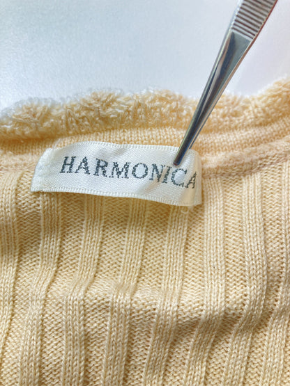 HARMONICA/ハーモニカ/ニット/セーター/トップス/アイボリー/M