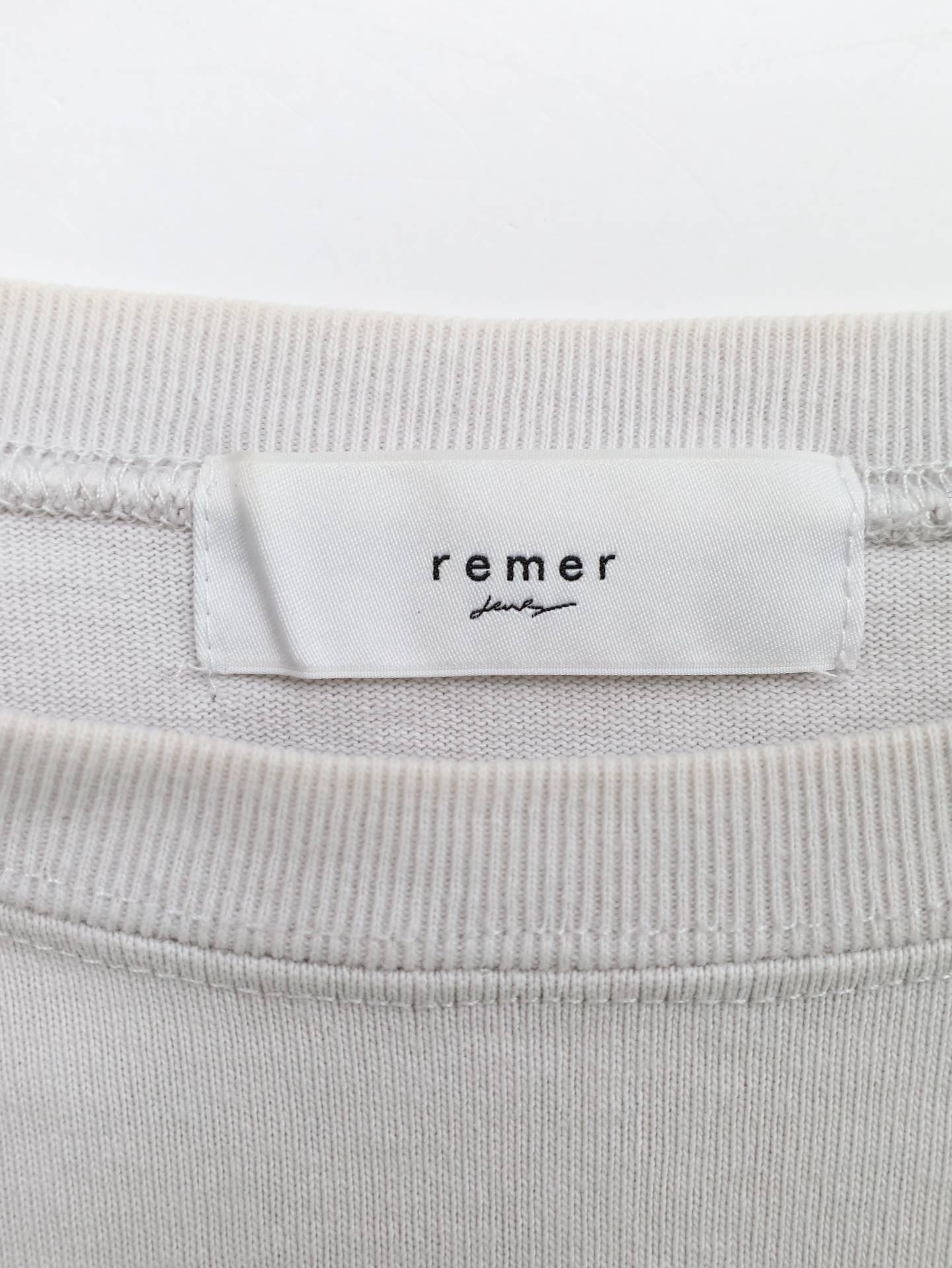 remer/リメール/Tシャツ/カットソー/トップス/ホワイト/L