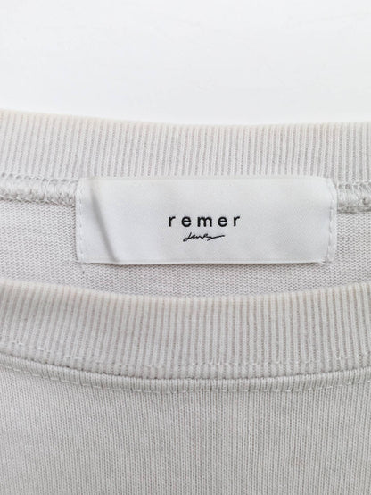 remer/リメール/Tシャツ/カットソー/トップス/ホワイト/L