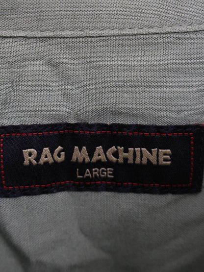 RAG MACHINE/シャツ/ブラウス/トップス/ライトグリーン/L