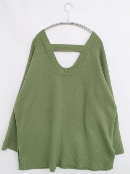 MAJESTIC LEGON/マジェスティックレゴン/ニット/セーター/トップス/グリーン