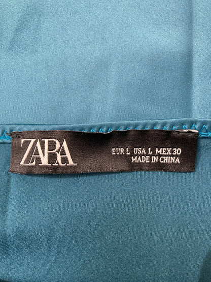 ZARA/ザラ/ワンピース/ワンピース/ドレス/ブルー/L