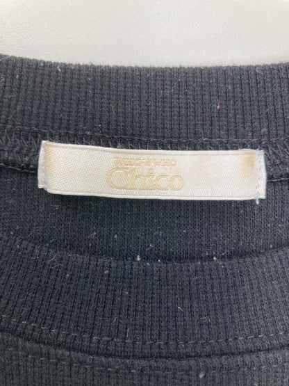 Chico/チコ/Tシャツ/カットソー/トップス/ブラック/F