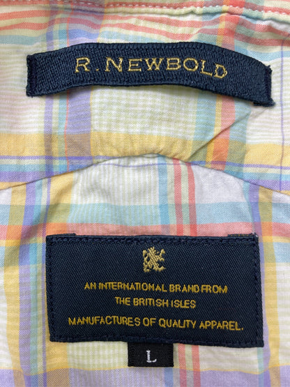 R.NEWBOLD/アールニューボールド/シャツ/ブラウス/トップス/ベージュ/L