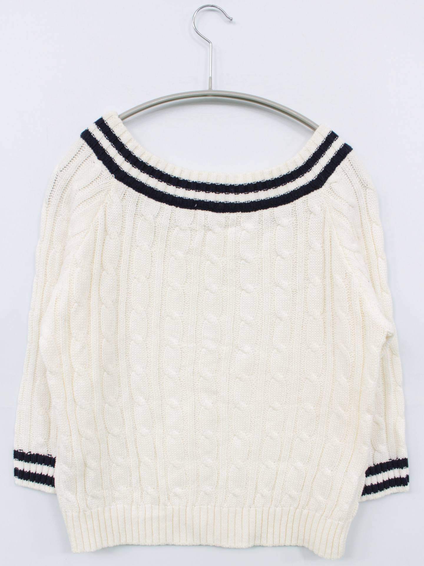 Apuweiser-riche/ニット/セーター/トップス/ホワイト/2