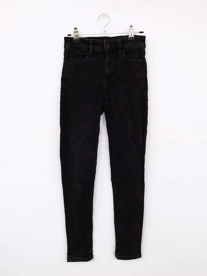 AMERICAN EAGLE/アメリカンイーグル/デニムパンツ/パンツ/ブラック/00 SHORT