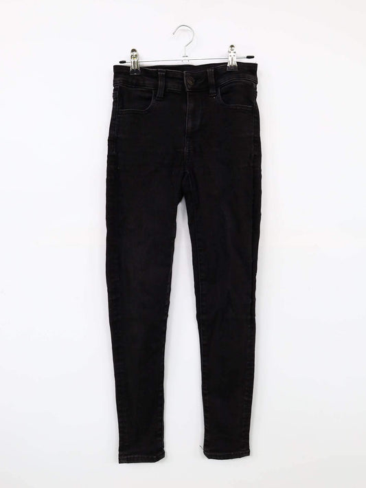 AMERICAN EAGLE/アメリカンイーグル/デニムパンツ/パンツ/ブラック/00 SHORT