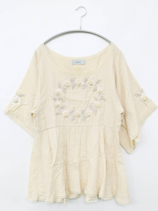 deicy/Tシャツ/カットソー/トップス/アイボリー/F