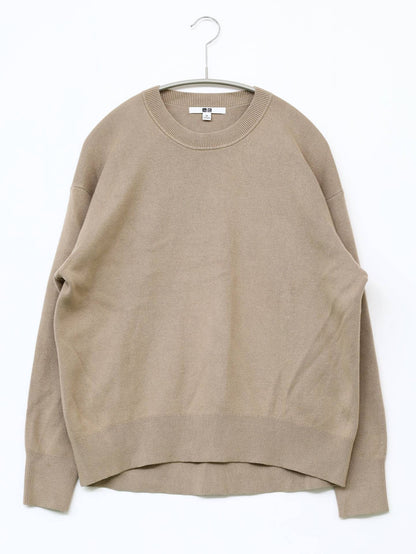 UNIQLO/ユニクロ/スウェット/トップス/ベージュ/XS