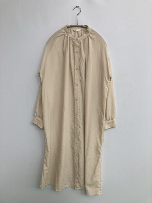 Lugnoncure/ルノンキュール/シャツワンピース/ワンピース/ドレス/アイボリー/フリー