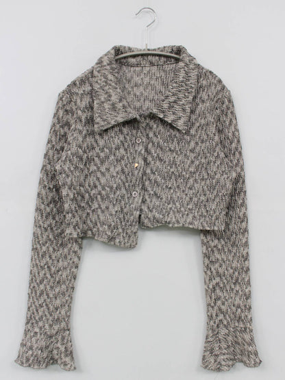 アンサンブル/トップス/グレー