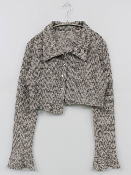 アンサンブル/トップス/グレー