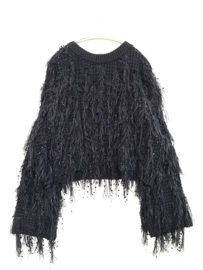 NARCISSUS/ニット/セーター/トップス/ブラック/F