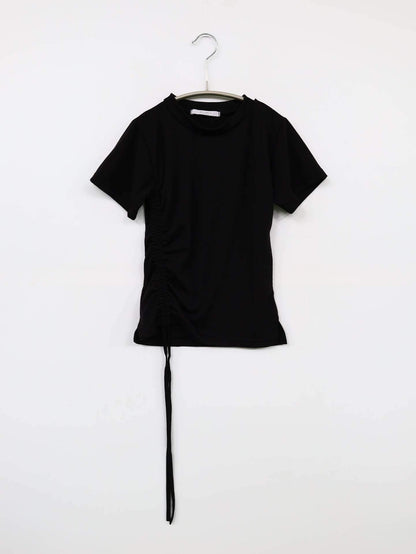 MACARON/Tシャツ/カットソー/トップス/ブラック