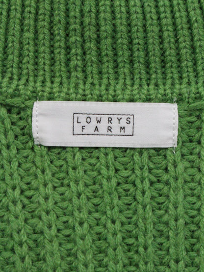 LOWRYS FARM/ローリーズファーム/ニット/セーター/トップス/グリーン/F