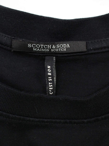 SCOTCH&SODA/Tシャツ/カットソー/トップス/ブラック/S
