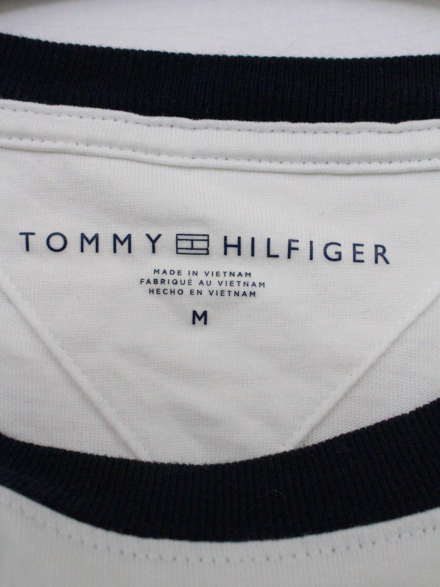 TOMMY HILFIGER/Tシャツ/カットソー/トップス/ホワイト/M