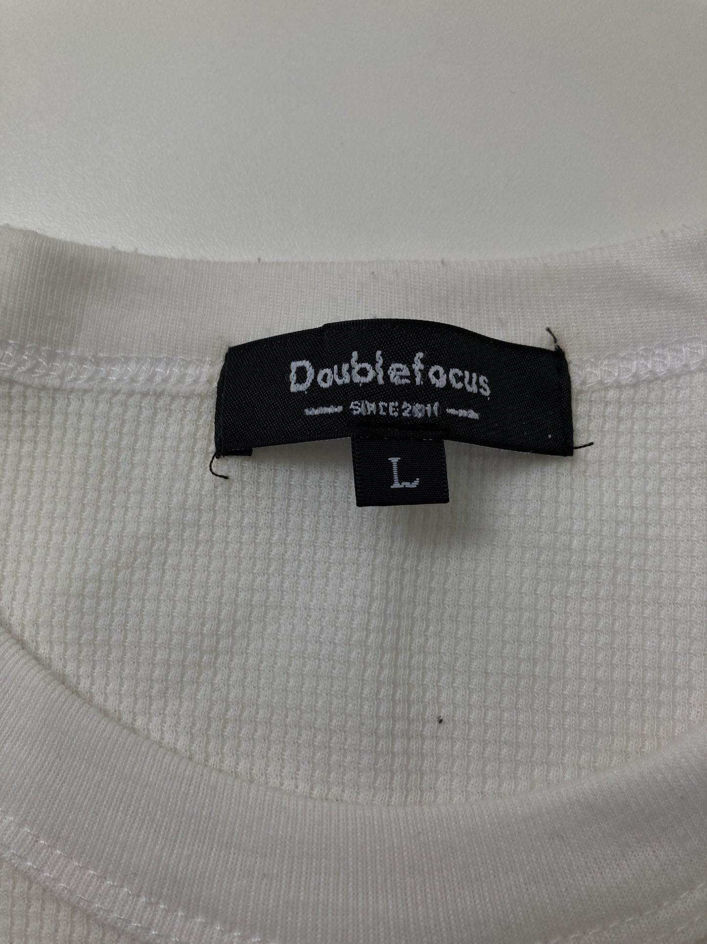 Doublefocus/ダブルフォーカス/Tシャツ/カットソー/トップス/ホワイト/L