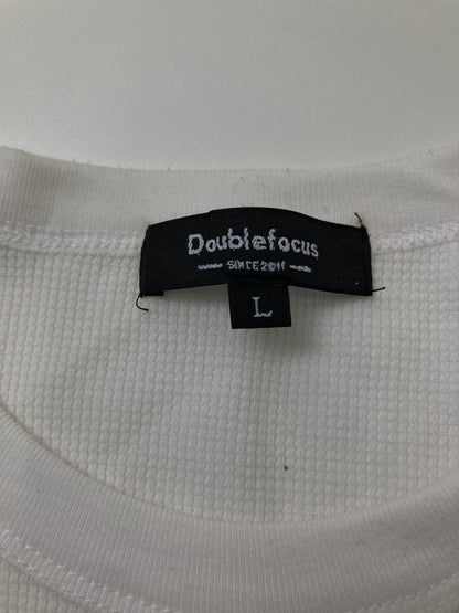 Doublefocus/ダブルフォーカス/Tシャツ/カットソー/トップス/ホワイト/L
