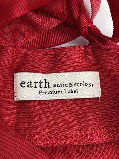 earth music&ecology/アースミュージックアンドエコロジー/Tシャツ/カットソー/トップス/レッド/F