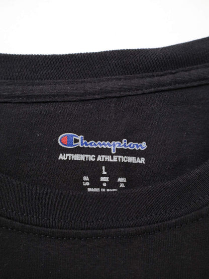 Champion/チャンピオン/Tシャツ/カットソー/トップス/ブラック/L