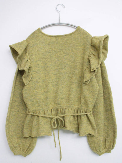 FREE'S MART/フリーズマート/ニット/セーター/トップス/イエロー/FR