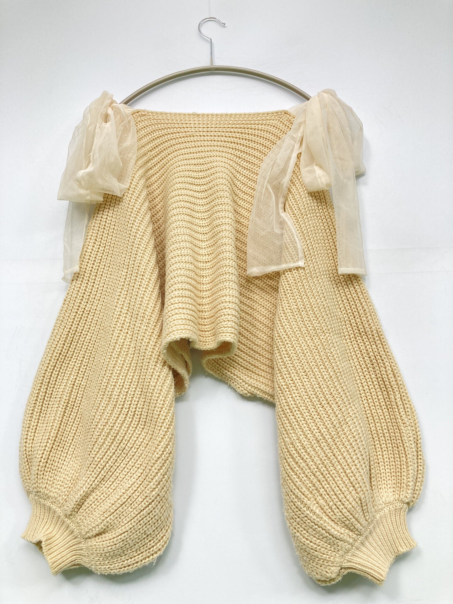 AmbreNeige/アンブルネージュ/ニット/セーター/トップス/アイボリー/F