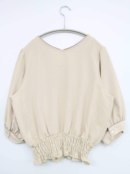 その他トップス/トップス/ベージュ/M