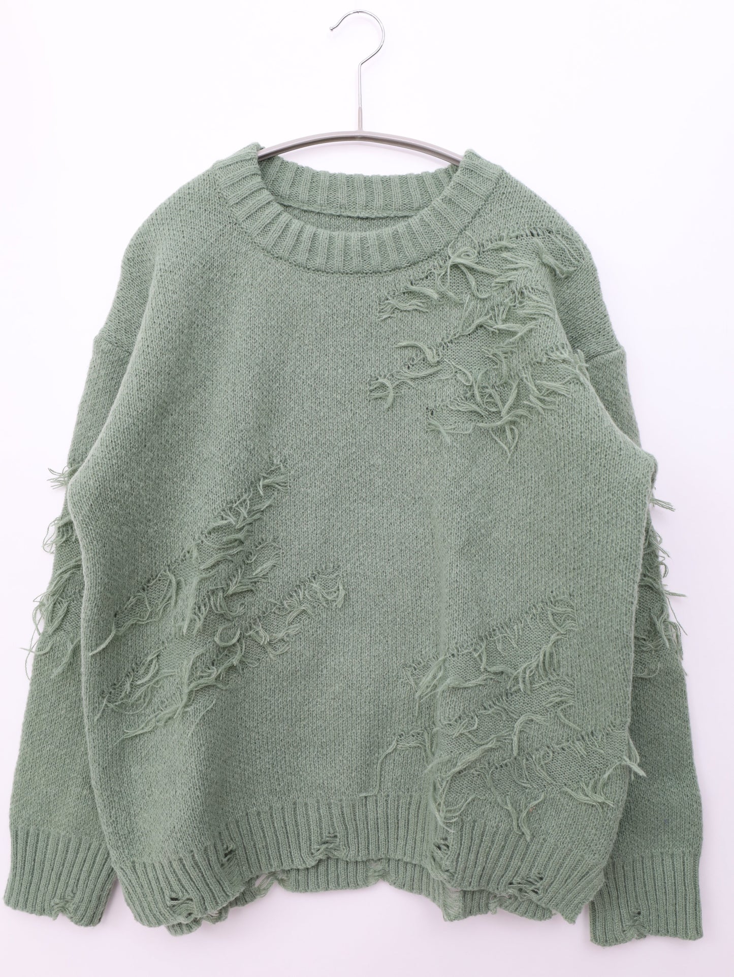 DleepyTown/ドリーピータウン/ニット/セーター/トップス/グリーン/M