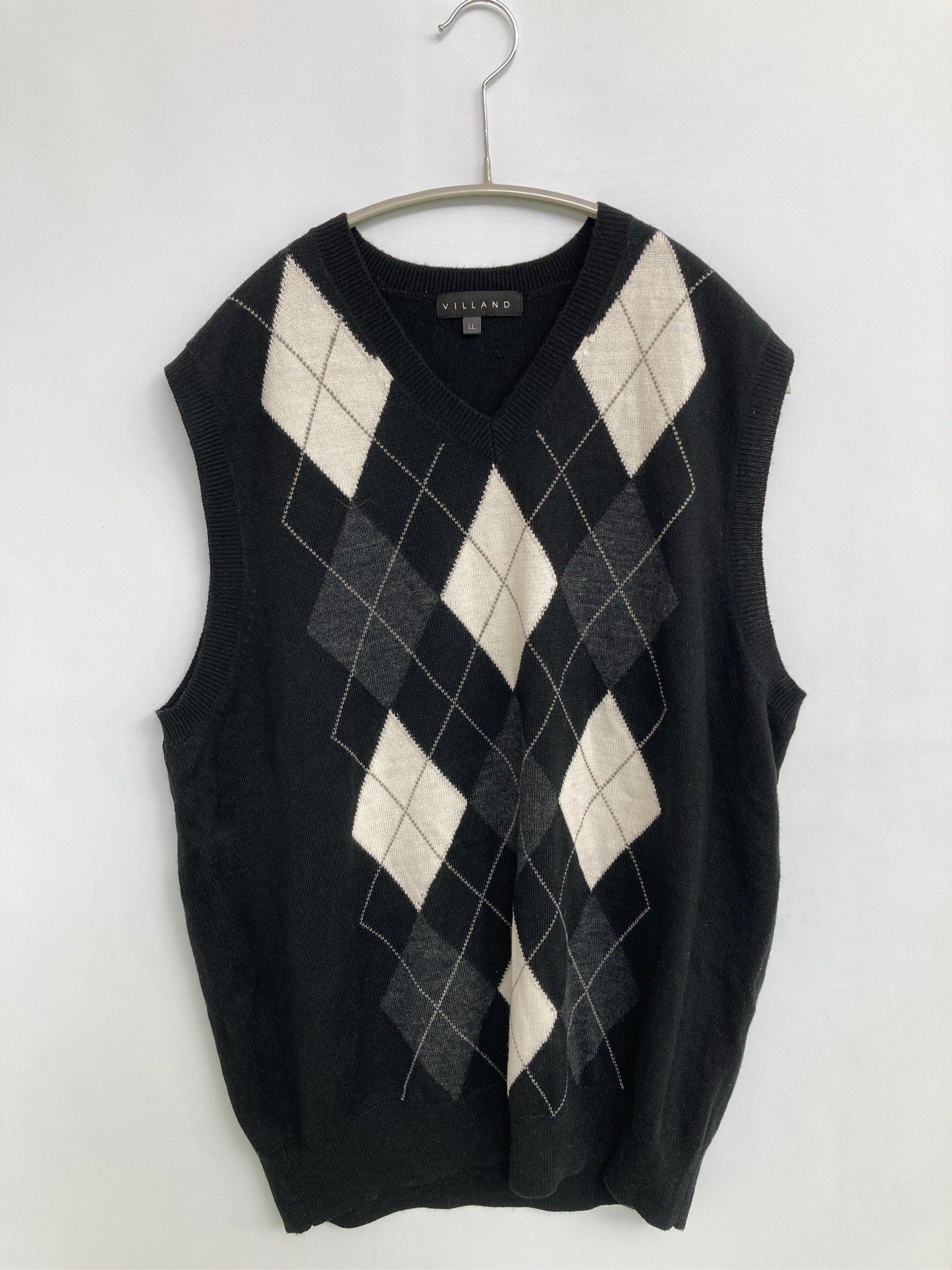 VILLAND/ヴィランド/ベスト/トップス/ブラック/LL