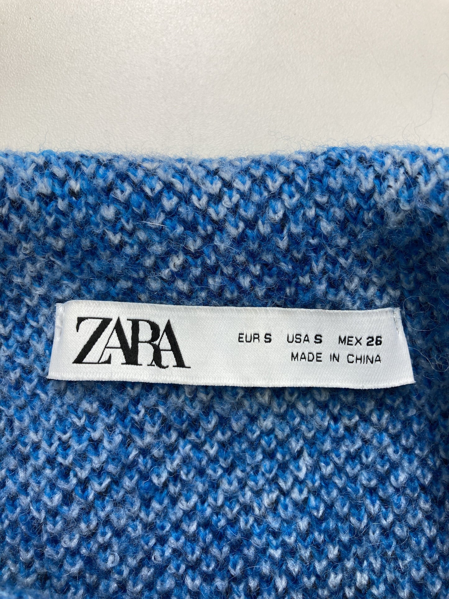 ZARA/ザラ/ニット/セーター/トップス/スカイブルー/S