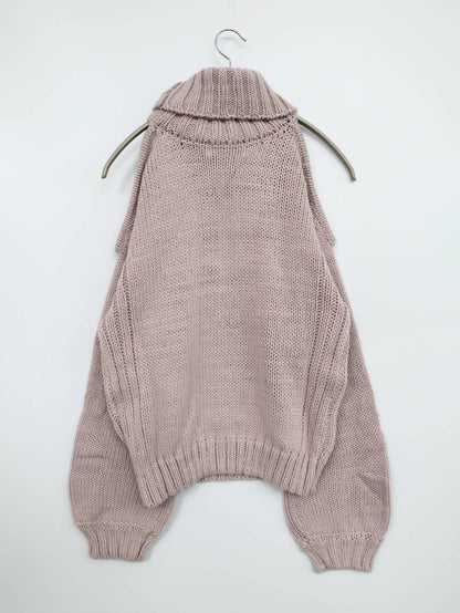 CECIL McBEE/セシルマクビー/ニット/セーター/トップス/ピンク/M