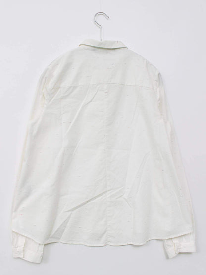ZARA/ザラ/シャツ/ブラウス/トップス/ホワイト/XS