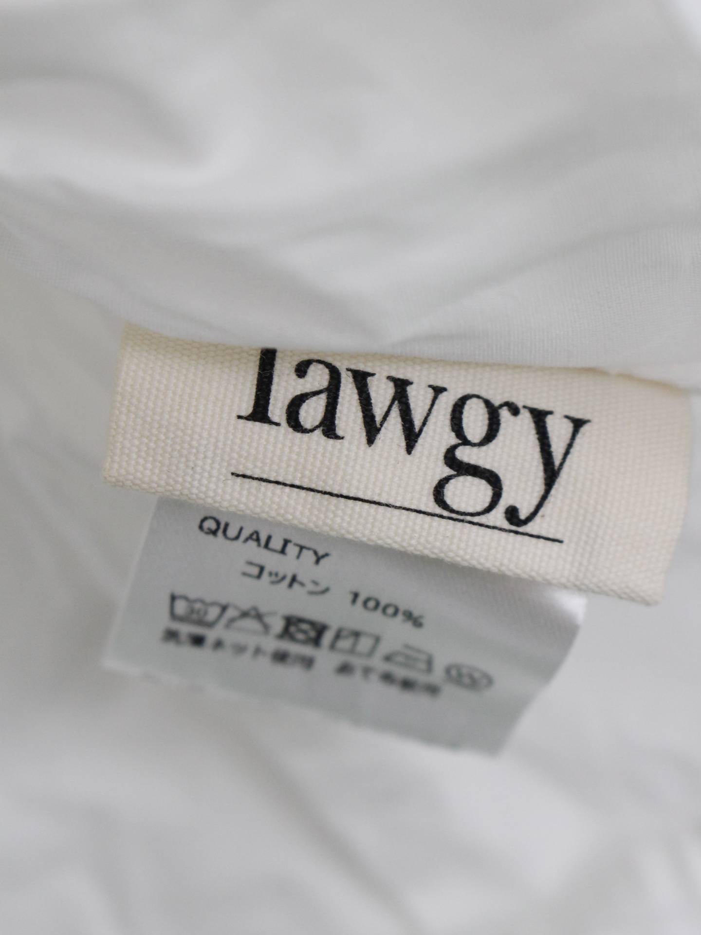 lawgy/ラウジー/シャツ/ブラウス/トップス/ホワイト/F
