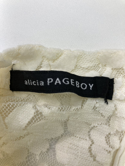 PAGE BOY/ページボーイ/Tシャツ/カットソー/トップス/ホワイト/F