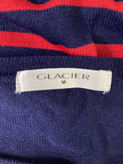 GLACIER/グラシア/ニット/セーター/トップス/ネイビー/M