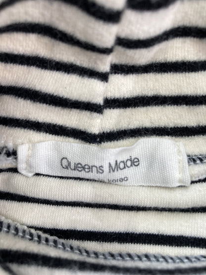 queens made/Tシャツ/カットソー/トップス/ブラック