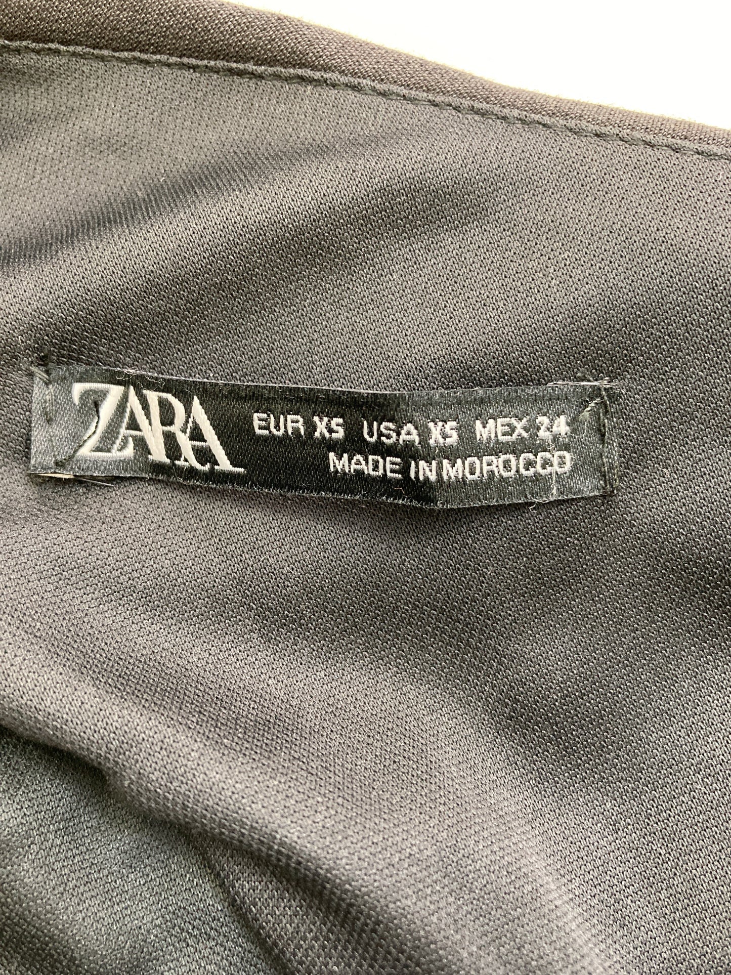 ZARA/ザラ/ワンピース/ワンピース/ドレス/ブラック/EUR XS/USA XS/MEX 24